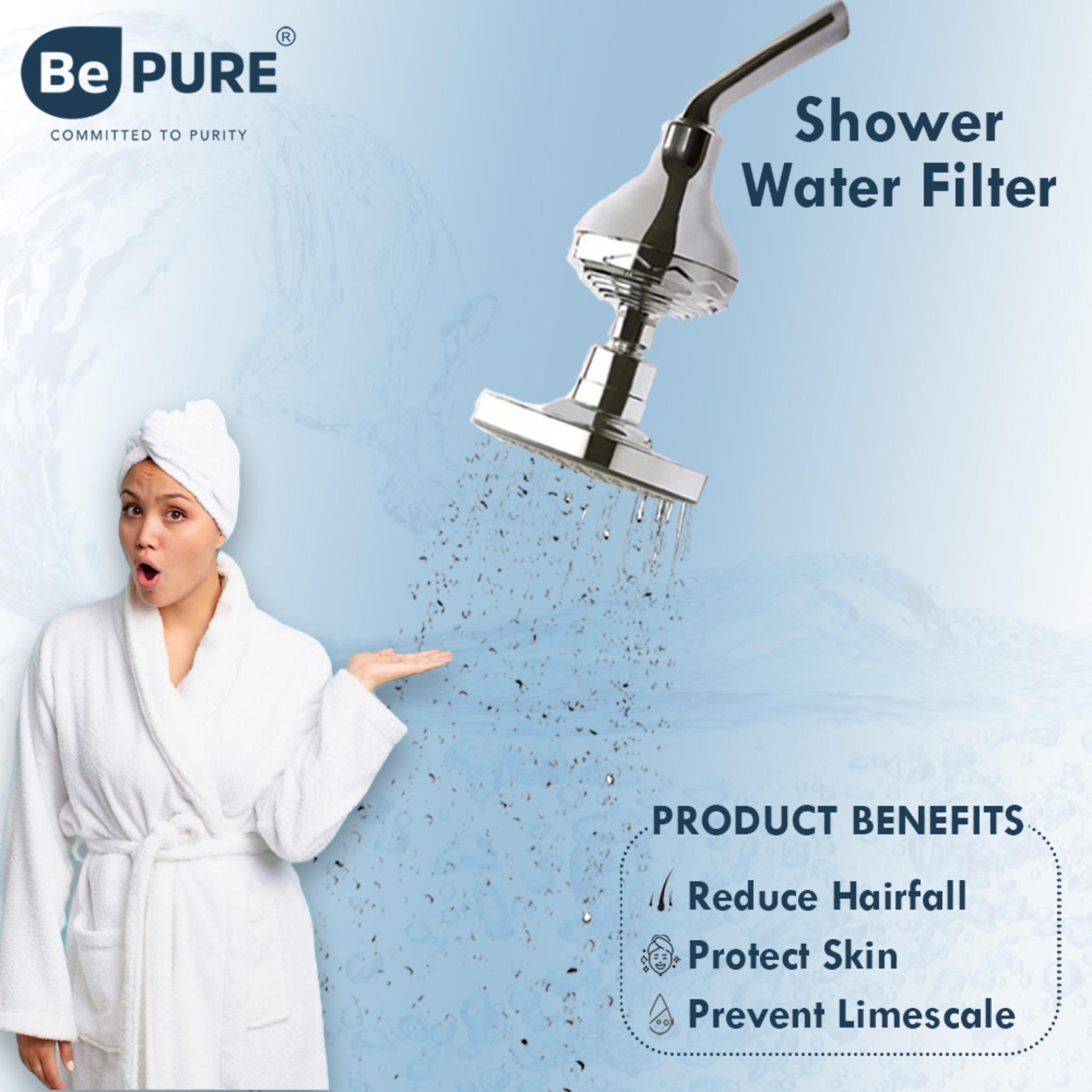 Shower Filter For Hard Water And Chlorine