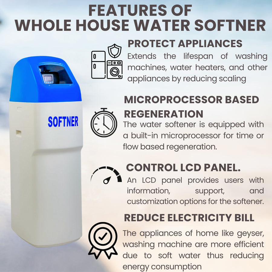 Bepure A28 Automatic Whole House Water Softener | Ideal for converting hard water to Soft