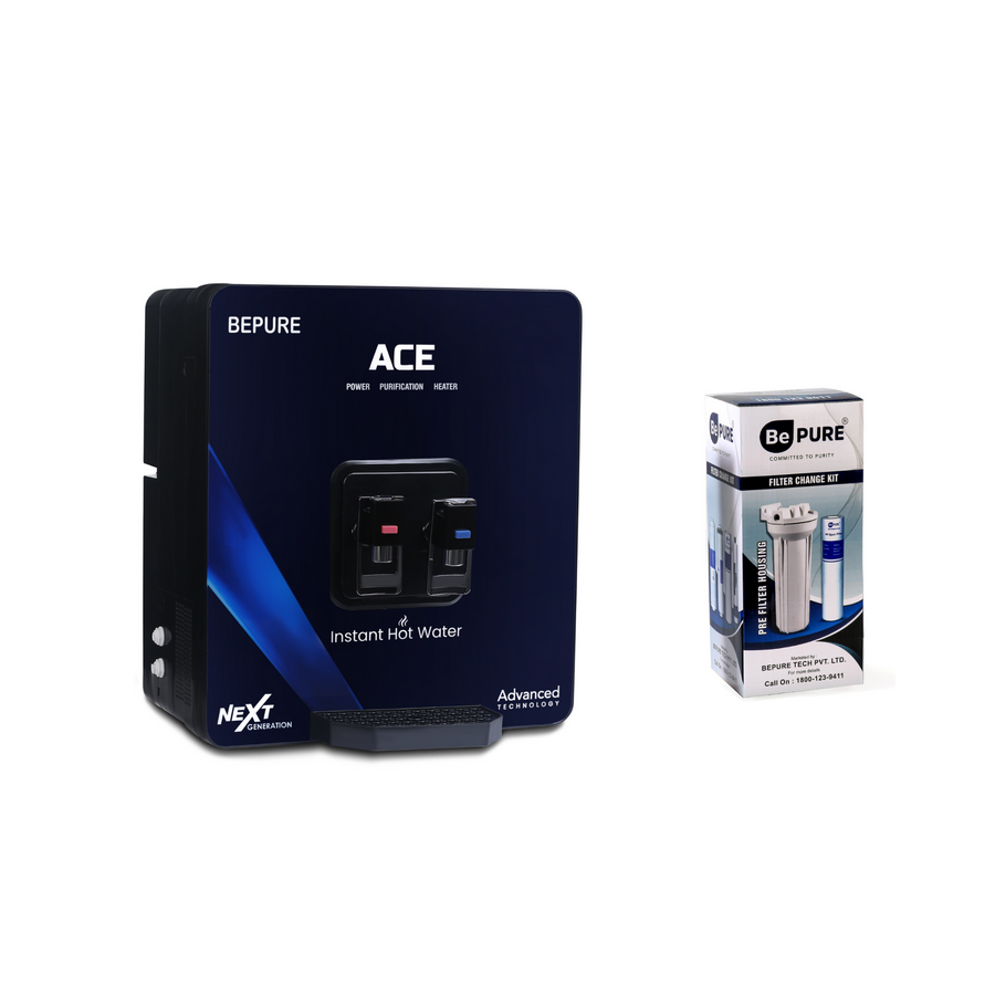 Bepure Ace/3G pH Annual Filter Change Kit + RO Membrane