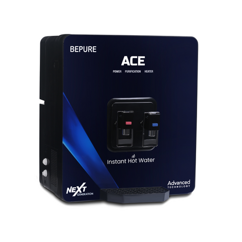 Bepure Ace Hot and Normal 9L NF+UV+Alkaline Water Purifier | Nanofiltration Technology | Healthier Alternative to RO