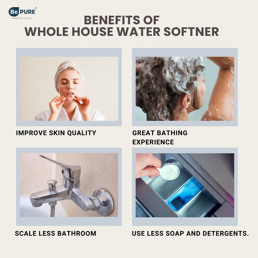 Bepure A28 Automatic Whole House Water Softener | Ideal for converting hard water to Soft