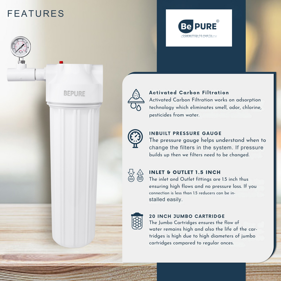 Bepure Whole House Activated Carbon Filter