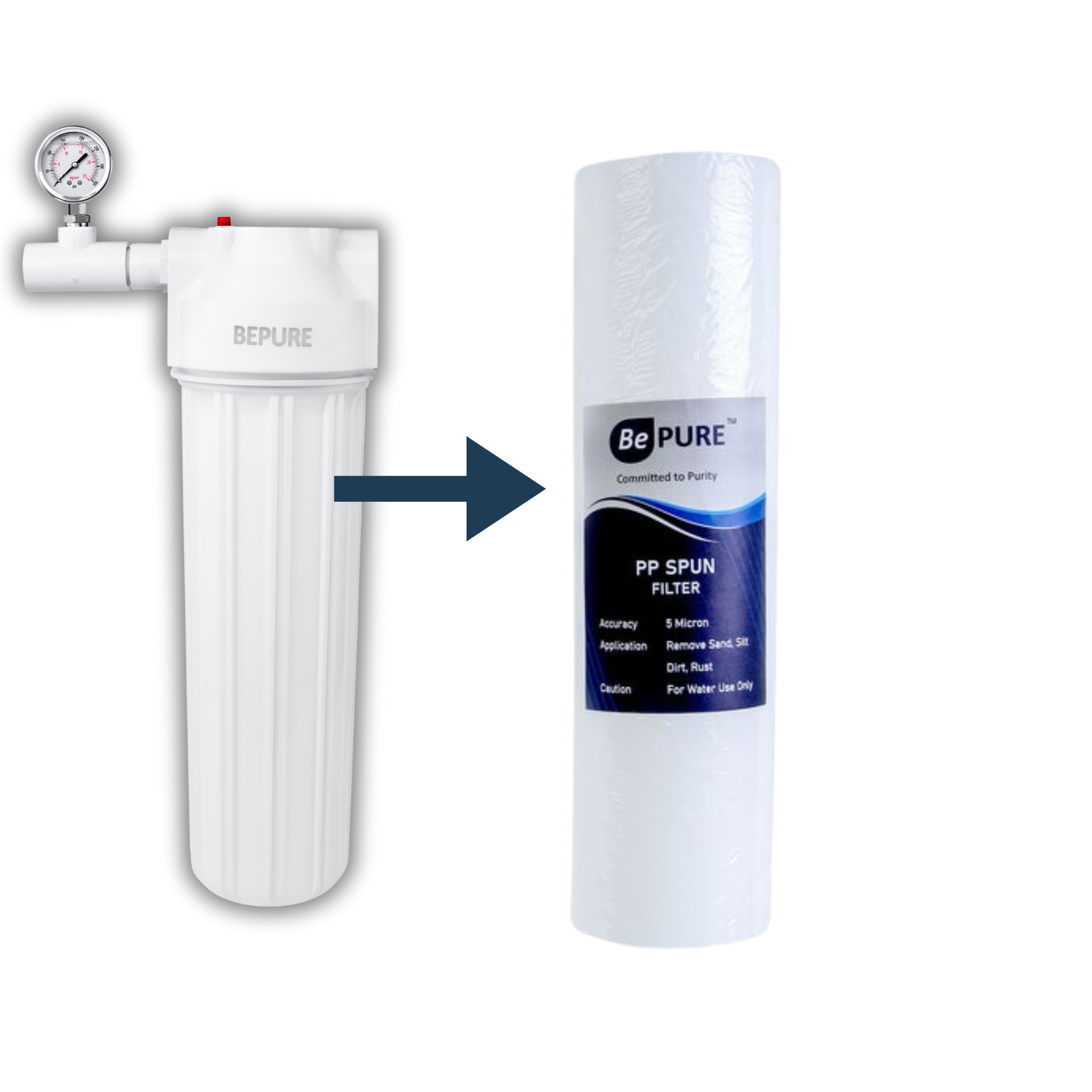 Refill Filter Refill for MF 1 Whole House Water Filter
