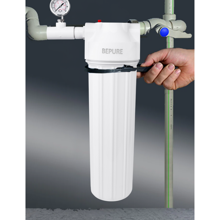 Bepure Whole House Antiscalant Filter | Salt Free Water Softener for home
