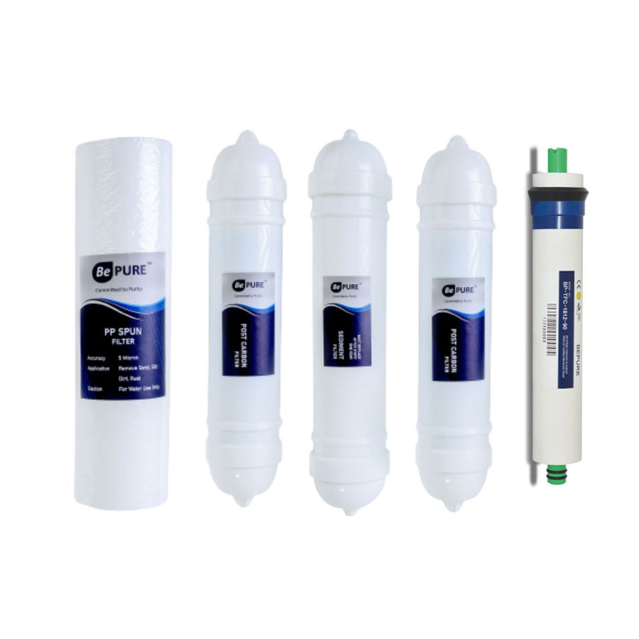 Bepure Ace/3G pH Annual Filter Change Kit + RO Membrane