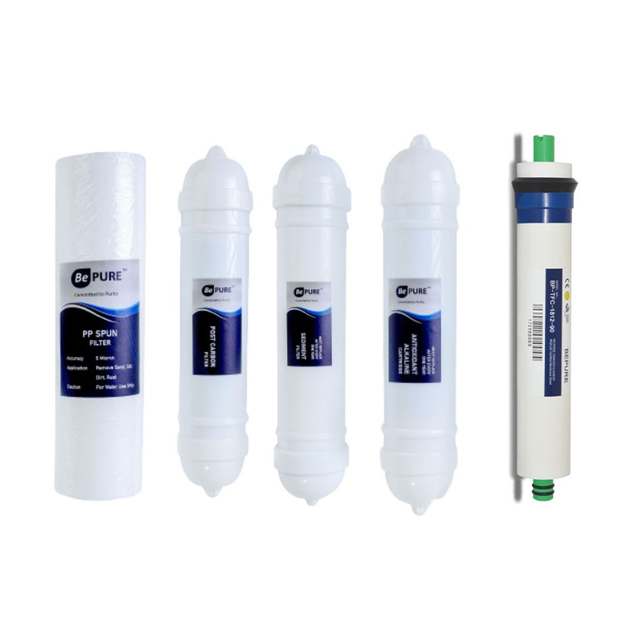 Bepure Alken Annual Filter Change Kit ( RO or UV) + RO Membrane