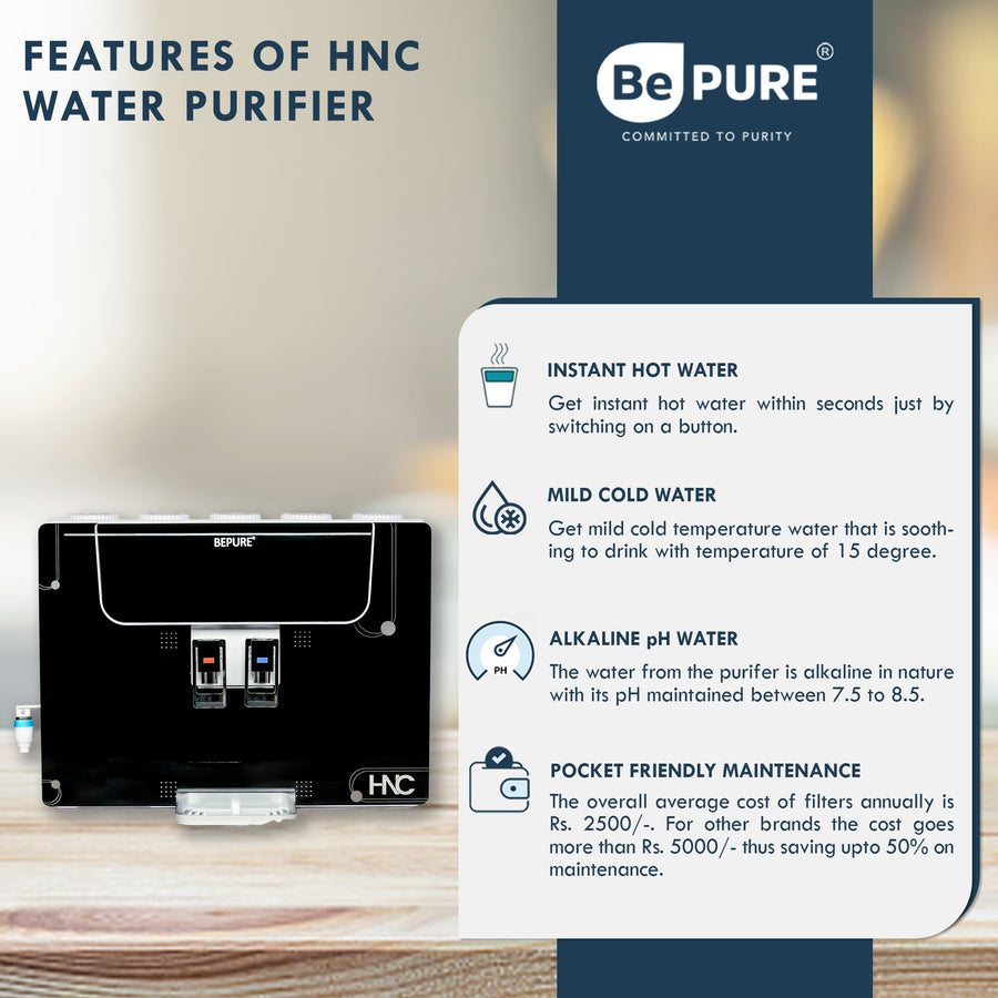 Bepure HNC pH Hot and Cold 9L RO+UV+UF+Alkaline Water Purifier (There is a waitlist of 8-10 days )