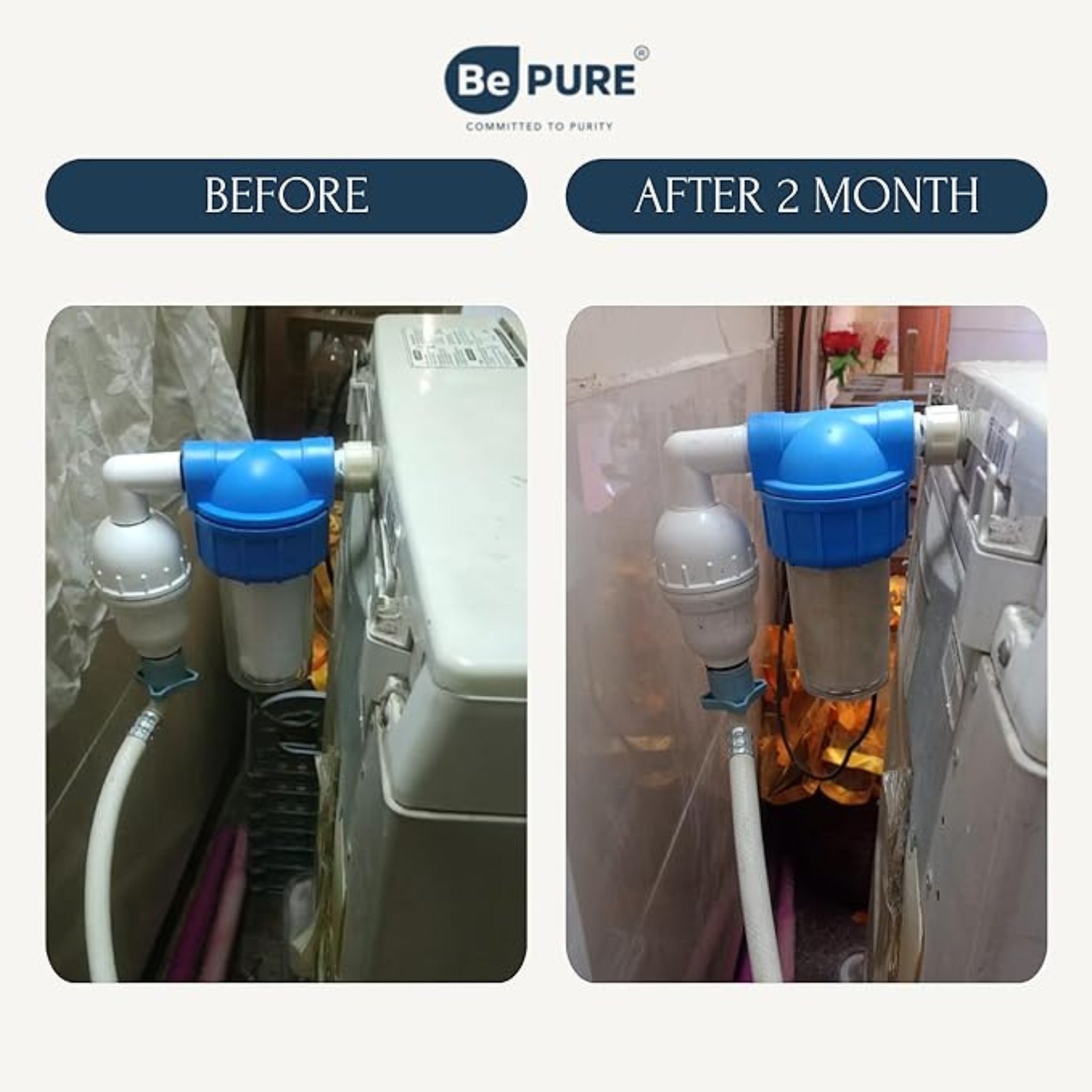 Bepure Washing Machine Filter with 3 Stages | Ideal for Hard water ...