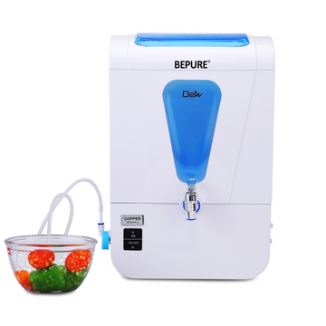 Bepure Dew 10L NF+UV+Alkaline Water Purifier with built in Vegetable and Fruit Purifier Machine