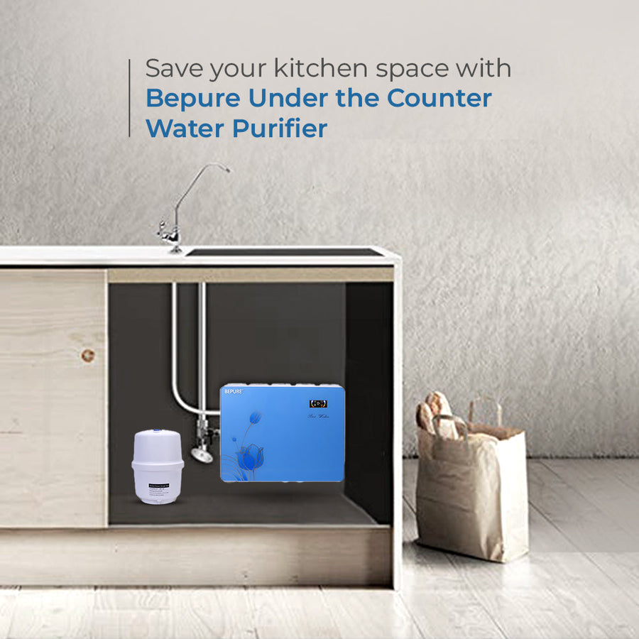 Bepure BLU 12L Under Sink Water Purifier with UV+UF+Alkaline Water Purification