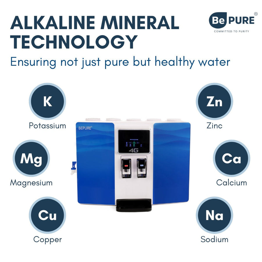 Bepure 4G PH Hot and Cold 9L NF+UV+Alkaline Water Purifier