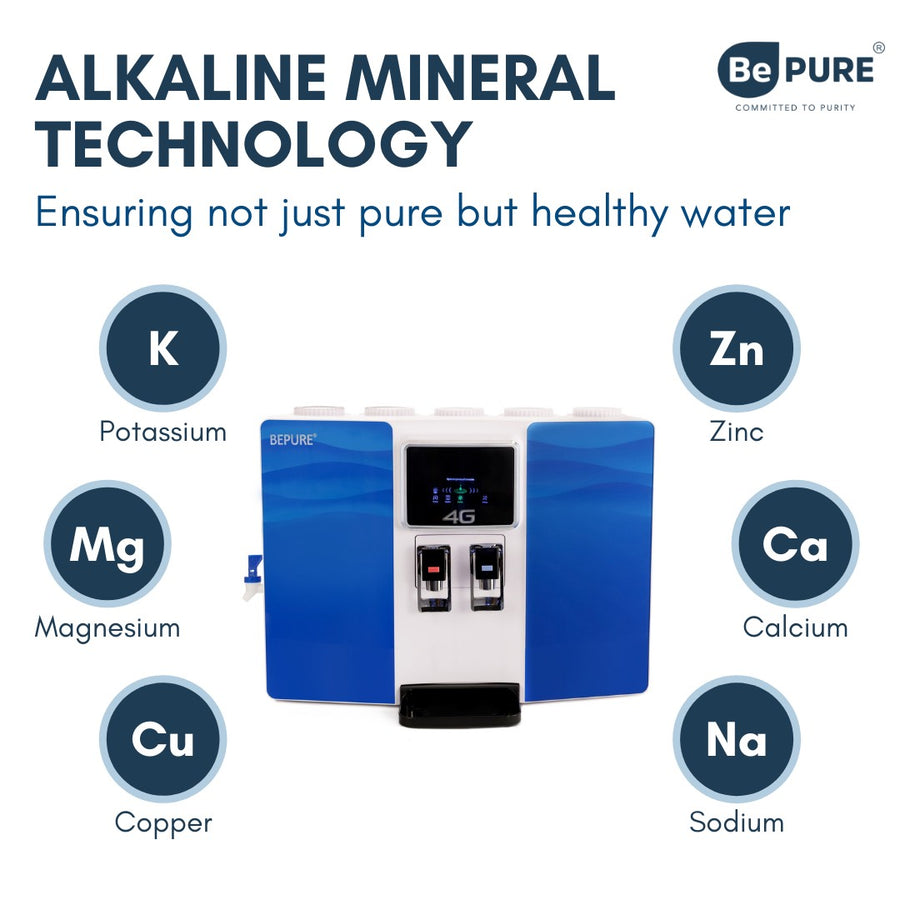 Bepure 4G PH Hot and Cold 9L UV+UF+Alkaline Water Purifier
