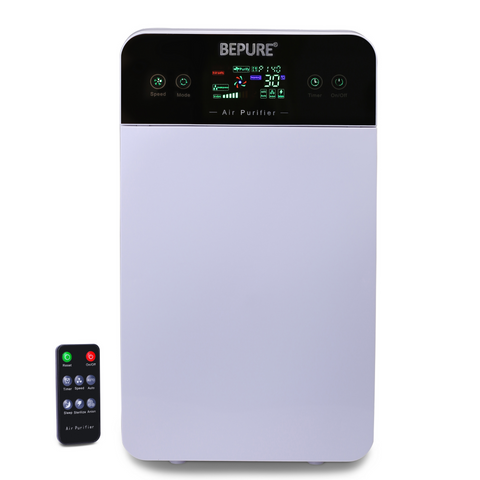 Bepure B1 Air Purifier with True HEPA Filtration| Area Upto 500 sq ft | Removes 99.97% pollutants by 4 Stage Filtration| Remote control provided for convenience